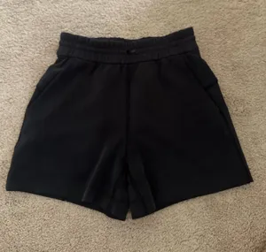 lululemon athletica Black Athletic Pull-On Shorts Softstreme material thumbnail 1