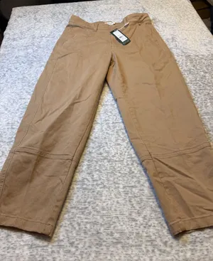 Alpine Design Womens 6 Sahara Sand Barrel Pant‎ High Rise Relaxed leg NWT thumbnail 1