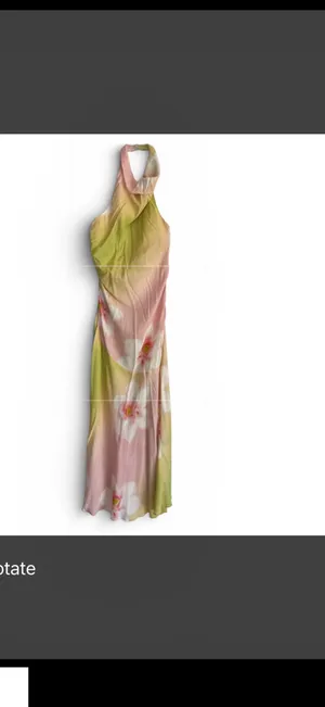 New Zara halter floral dress size small thumbnail 3