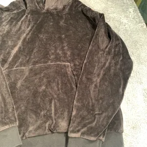 Aritzia TNA black velour Hoodie thumbnail 3