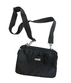BAGGALINI Black Nylon Crossbody Zip Bag thumbnail 1