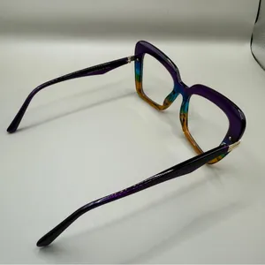 Vooglam Multicolor Square Frame Women’s Eyeglasses, No prescription thumbnail 5