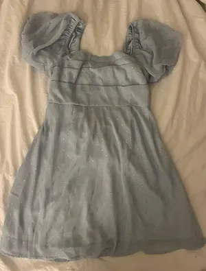 Altar'd State Blue Dress Mini thumbnail 1