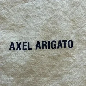 Axel Arigato Plastic Soft Material Dust Bag with Drawstring Closure # 1353 Yellow thumbnail 5