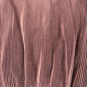 NWT Abercrombie & Fitch womens brown ribbed baby doll blouse. V neck. Size S. thumbnail 5