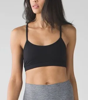 Lululemon Black Flow Y Sports Bra thumbnail 1