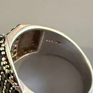 Chic Black and Silver Buckle Ring thumbnail 7