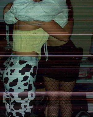 Cow Print Leggings, Halloween thumbnail 2