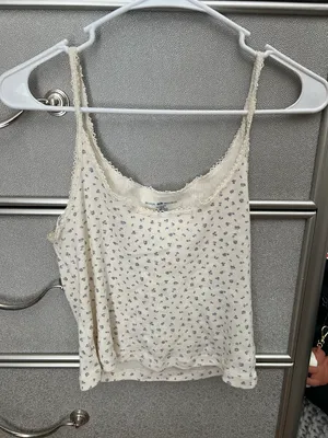 Brandy Melville Floral Tank Top thumbnail 1