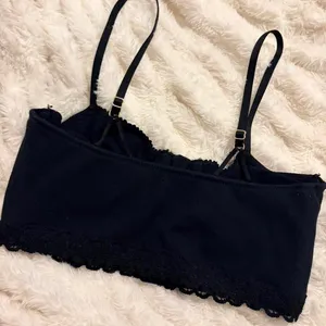 Aerie Black Lace Bralette thumbnail 8