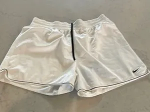 Nike Women's Athletic Shorts White Medium thumbnail 1