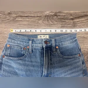 Madewell The Perfect Vintage Jean in Ainsworth Wash size 24‎ thumbnail 7