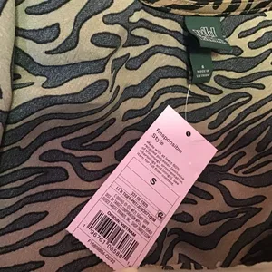 Wild Fable Tiger stripes n lace sexy NWT camisole thumbnail 2