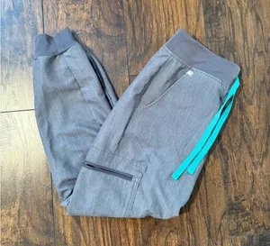 Figs Zamora Joggers in Graphite, xsmall petite thumbnail 1