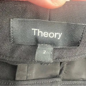Theory Orson Legging‎ Modern ski Stretch Pant in Black size 2 thumbnail 4