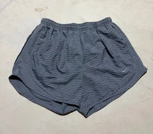 Nike Women's Grey Wavy pattern Running Shorts small thumbnail 1