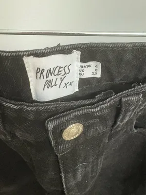 Princess Polly Jeans Black thumbnail 3
