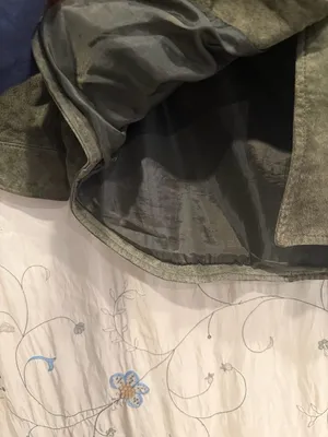 bagatelle Olive Green Suede Button-Front Jacket thumbnail 6