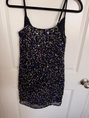 NWT Ludi Sequin Slip Dress Size 4 thumbnail 3