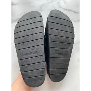 Project Cloud Genuine Suede Cassie Clogs Black Size 7 thumbnail 5