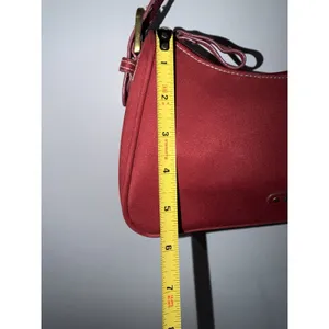 Vintage Y2K-era XOXO Red Mini Shoulder Bag Purse Gold Accents P thumbnail 9