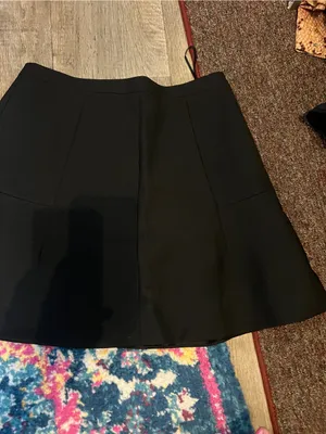 J crew Black A-Line Women’s Skirt thumbnail 2