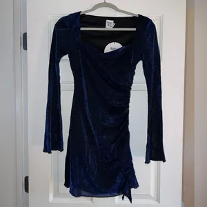 Princess Polly Donelli Long Sleeve Mini Dress in Navy Size 6 New with tags thumbnail 12