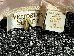 Womens medium Vintage Victoria's Secret Sleeveless Pink Crop Camisole-gold label thumbnail 5