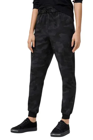 Lululemon Stretch High-Rise Jogger Camo Black Grey Size 4 Luxtreme Trouser Pant thumbnail 1