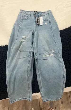 baggy barrel jean Size 0 thumbnail 1