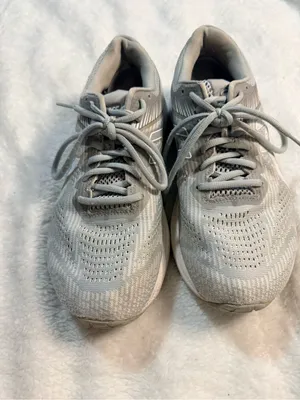 Asics Light Gray Athletic Sneakers thumbnail 5