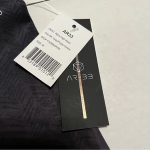 AR-33 Alpha High Waist Gray Purple Ombré Womens‎ SZ Medium Athletic Leggings NEW thumbnail 6