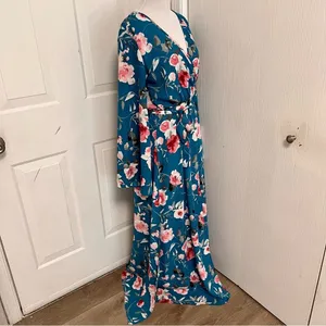 Pink Lily Floral Maxi Dress F1* thumbnail 3