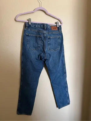 Sézane Brut Sexy Blue‎ Denim Jeans Sz 27 thumbnail 5