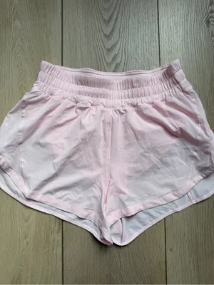 Lululemon Track That High-Rise Lined Short 3" Strawberry Milkshake Light Pink 8 thumbnail 10