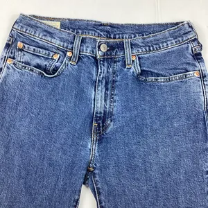Levi’s 514 Medium Wash Men’s Straight Leg Jeans 30 x 34 Fair Condition thumbnail 9