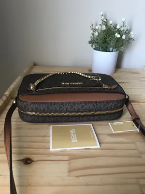 Michael Kors Jet set item LG EW zip chain Xbody thumbnail 6