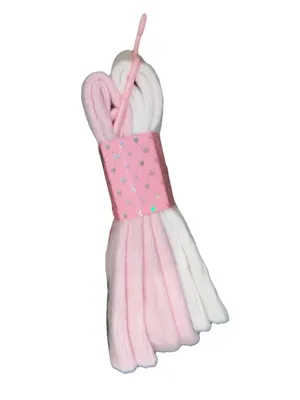 Juicy Couture Pink Boot Socks‎ 2 Pair Super Soft Cozy Socks NWT thumbnail 4