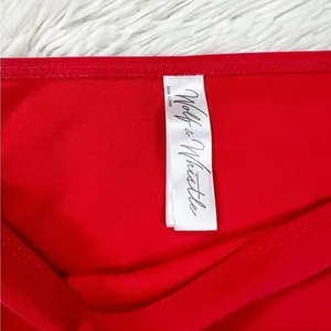 Wolf & Whistle ASOS Fuller Bust Red Rhinestone Bikini Size‎ 8-10 DDD thumbnail 3