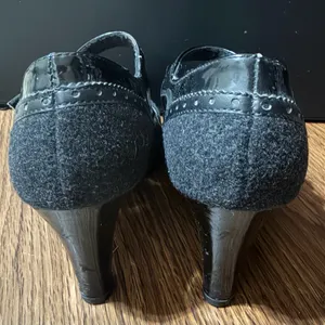 dexflex comfort Black Mary Jane Flats with Strap thumbnail 4