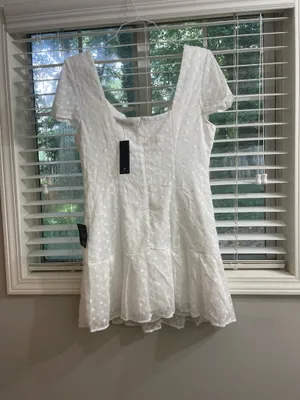 White Lulus Mini Dress thumbnail 2