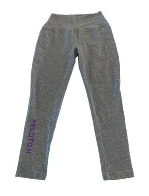Beyond Yoga X Peloton Spacedye Leggings Gray and Purple Size‎ Medium thumbnail 1