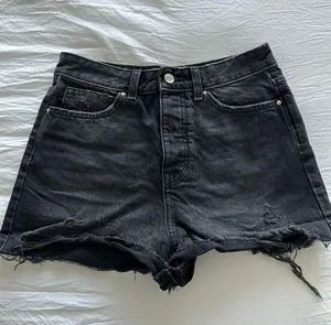 Black Denim Shorts thumbnail 1