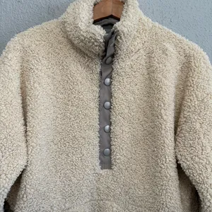 Carbon2Cobalt Snowfall Faux‎ Shearling Pullover Size Small Mid-Heavy Weight thumbnail 2