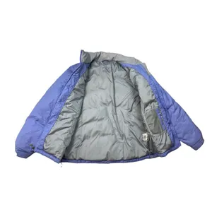L.L. Bean Quilted Goose Down Puffer Jacket Womens M Lavender Warm Outdoor Coat thumbnail 3