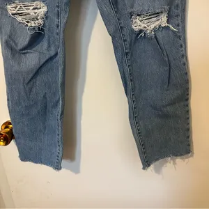 Madewell The Curvy Perfect Vintage Jean Women’s 31 Distressed Blue High Rise thumbnail 5