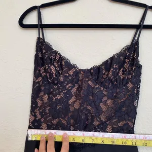 House Of CB 'Cara' Black Corset lace gown Maxi Dress/Size XS NWOT thumbnail 17