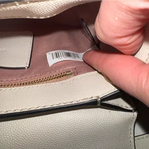 Marc Jacobs Ivory Crossbody Bag with Gold Accent thumbnail 14