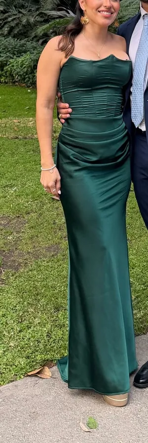 Corset Gown Green Size XS thumbnail 1