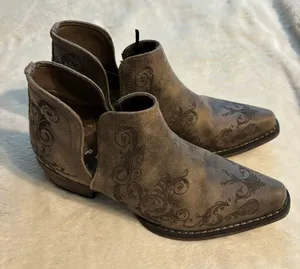Roper Boots Brown Size 8.5 thumbnail 1